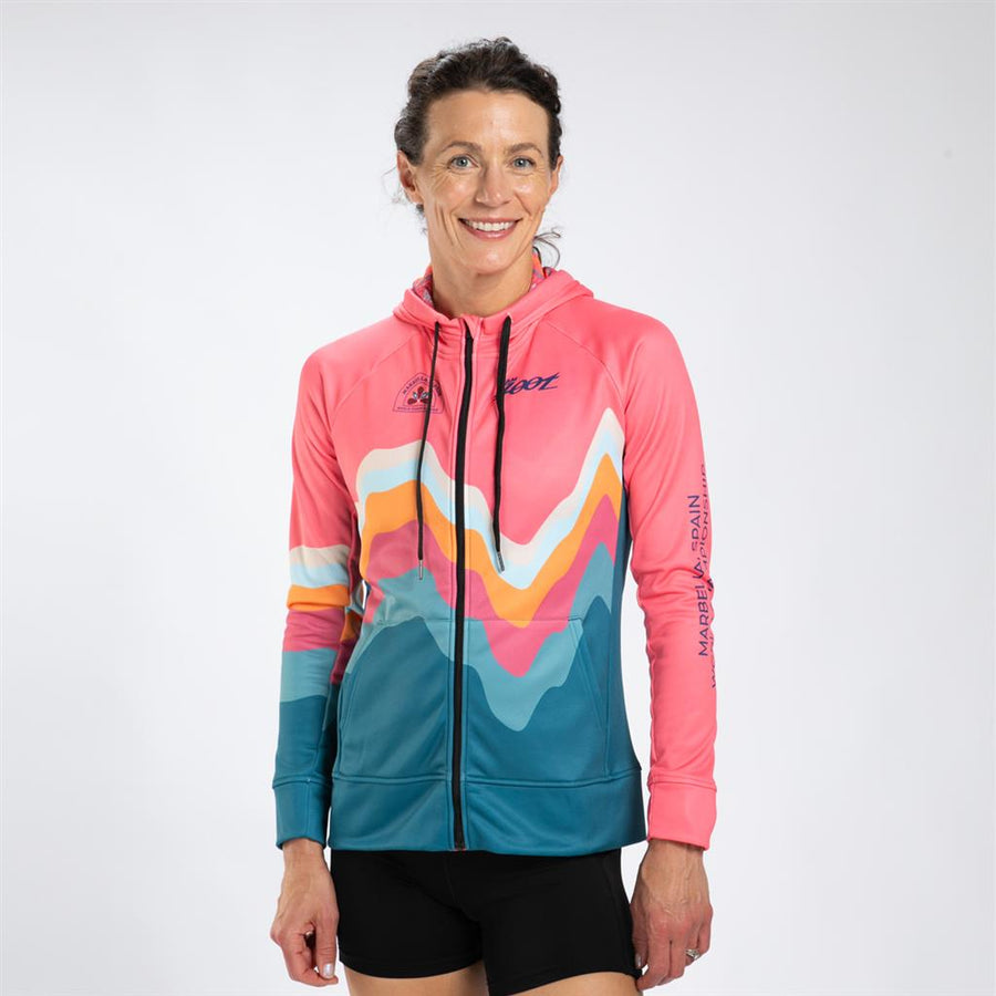 Women's Ltd Run Thermo Hoodie - WC Marbella