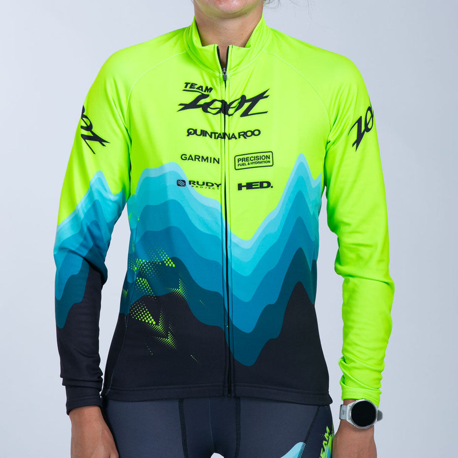 Women's Ltd Cycle Thermo Jersey - Team Zoot 2025