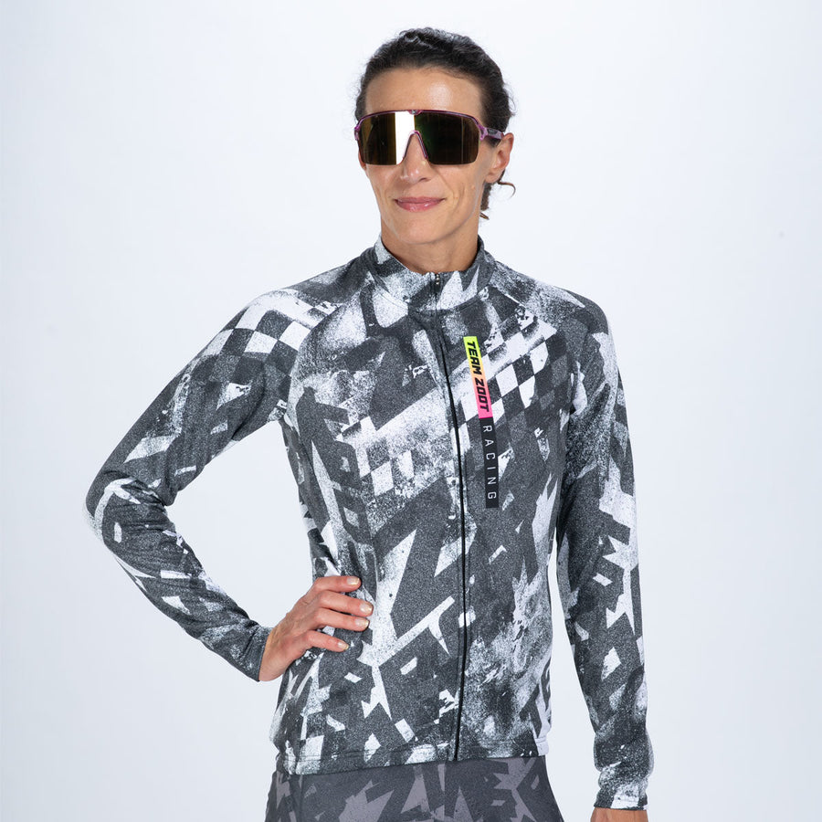 Women's Ltd Cycle Thermo Jersey - TZ Rattlecan