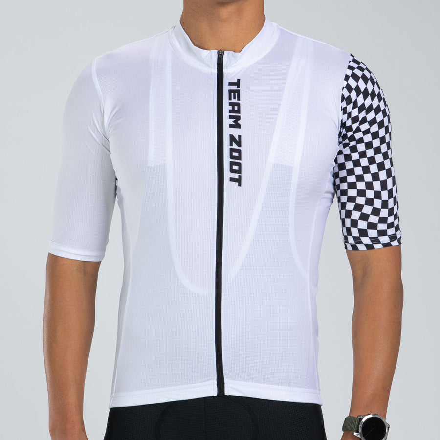 Mens LTD Cycle Aero Jersey - TZ Summer Series 2024 Checkers