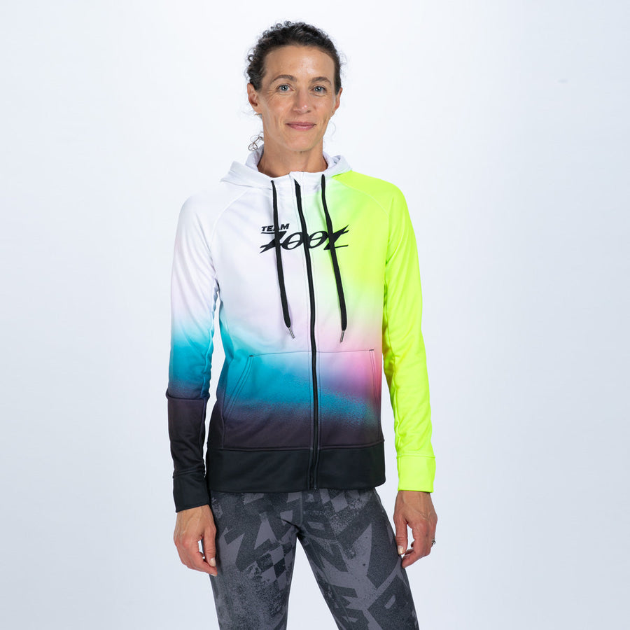 Women's Ltd Run Thermo Hoodie - TZ Afterglow