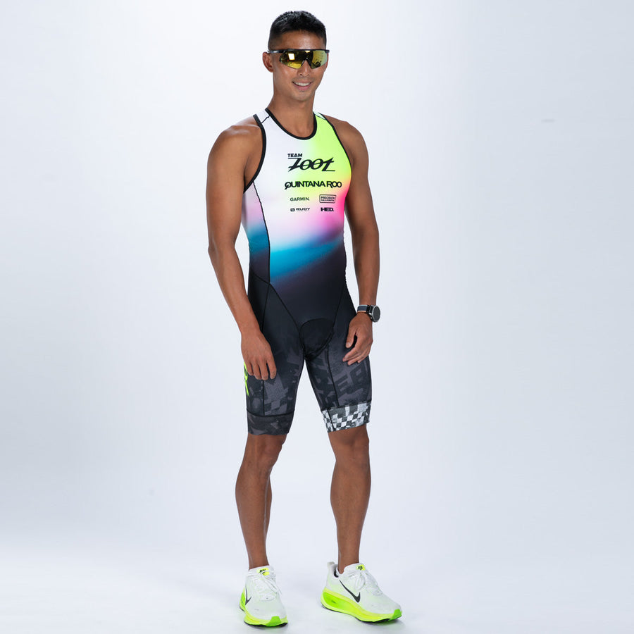 Men's Tri Hyperglide Backzip Racesuit - TZ Afterglow
