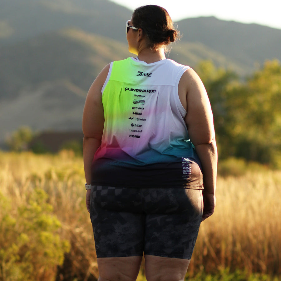 Women's Ltd Run Athena Singlet - TZ Afterglow
