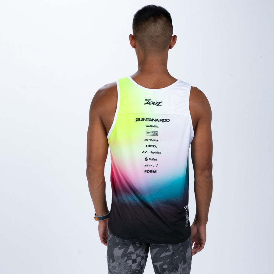 Men's Ltd Run Singlet - TZ Afterglow