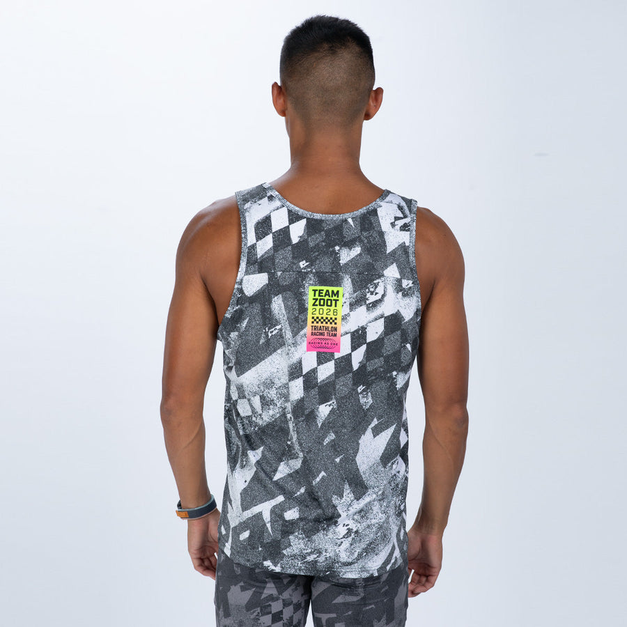 Men's Ltd Run Singlet - TZ Rattlecan