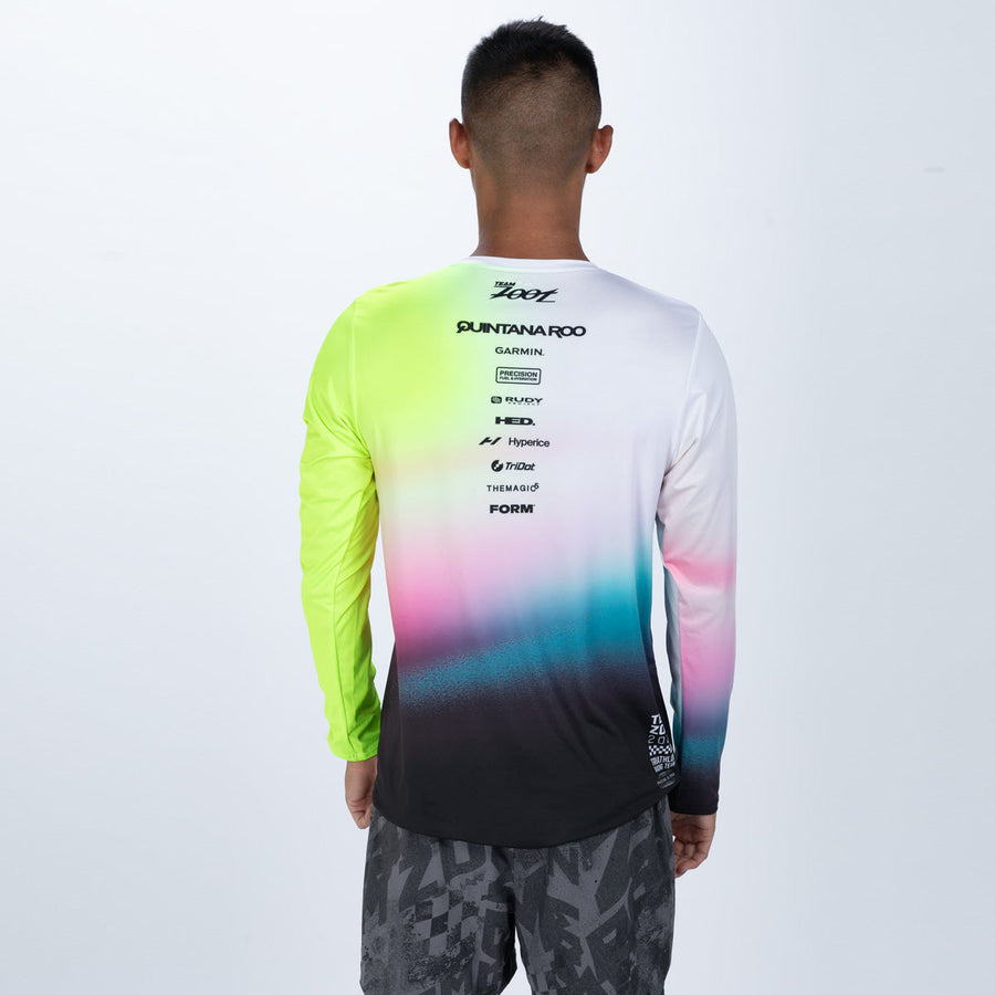 Men's Ltd Run Ls Tee - TZ Afterglow