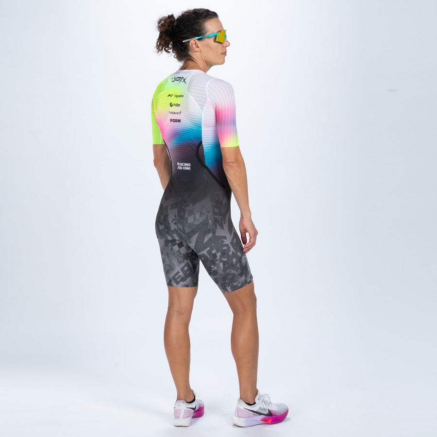 Women's Ultra Tri P1x Racesuit (Sublimated) - TZ Afterglow