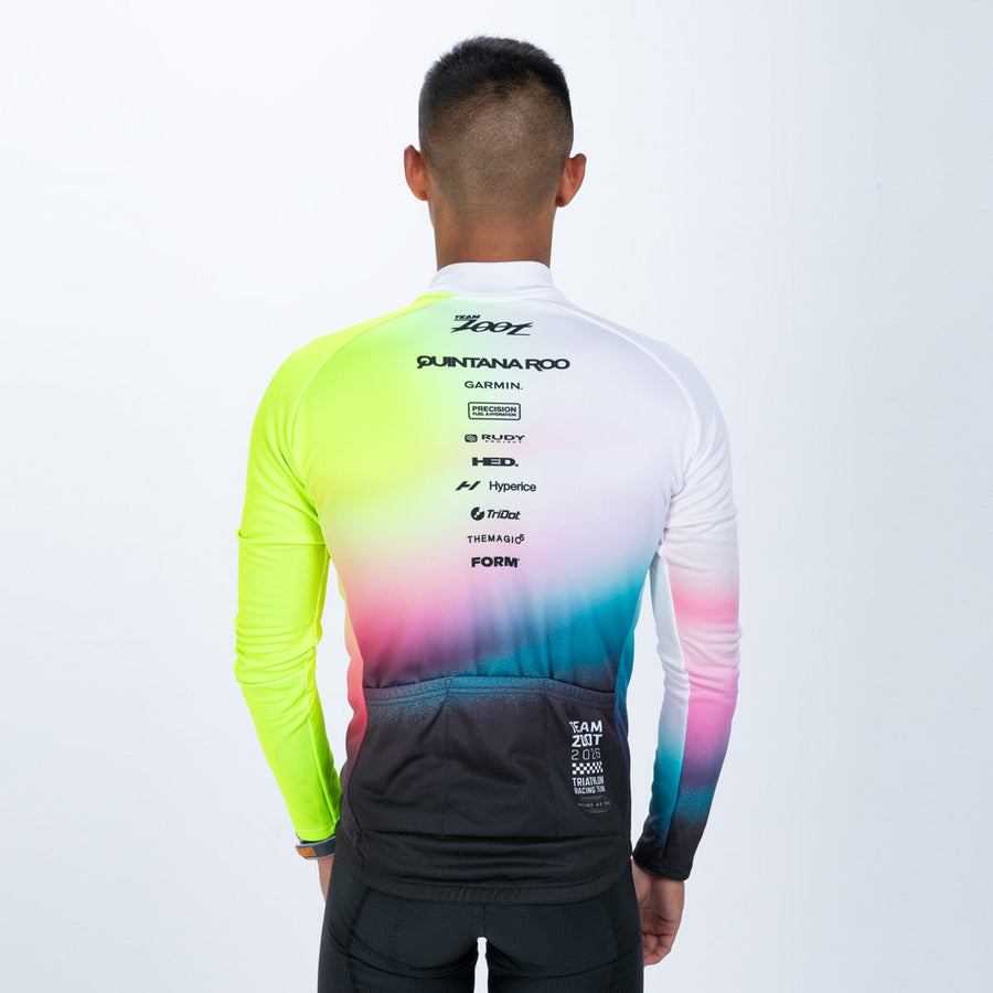 Men's Ltd Cycle Thermo Jersey - TZ Afterglow