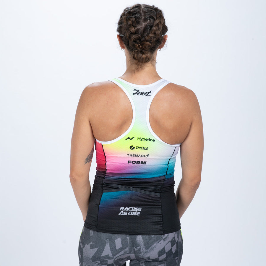 Women's Ltd Tri Racerback - TZ Afterglow