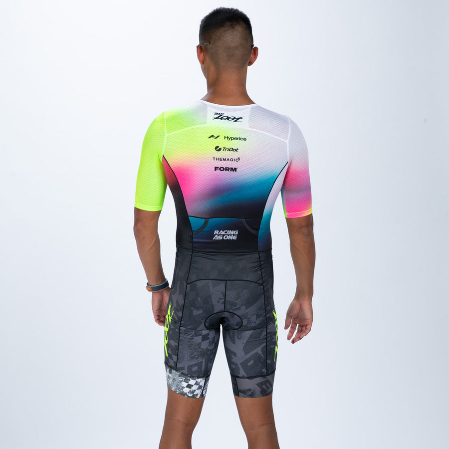 Men's Ltd Tri Aero Fz Racesuit - TZ Afterglow