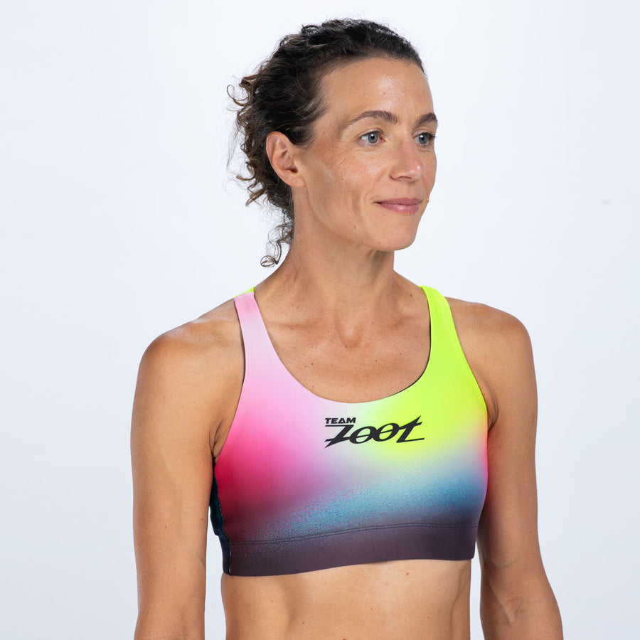 Women's Ltd Swim Crossback Bikini Top - TZ Afterglow