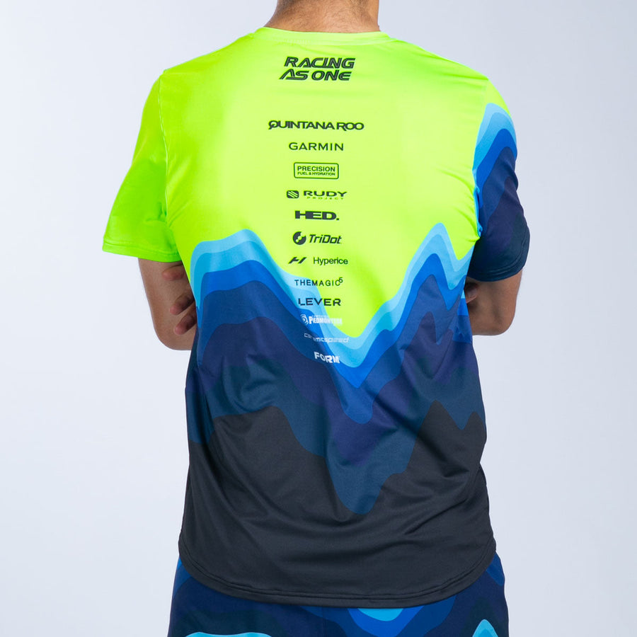 Men's Ltd Run Tee - Blue Wave