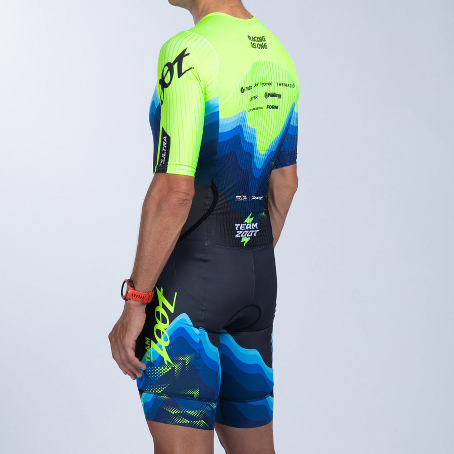 Men's Ultra Tri P1 Racesuit - Printed Bottom