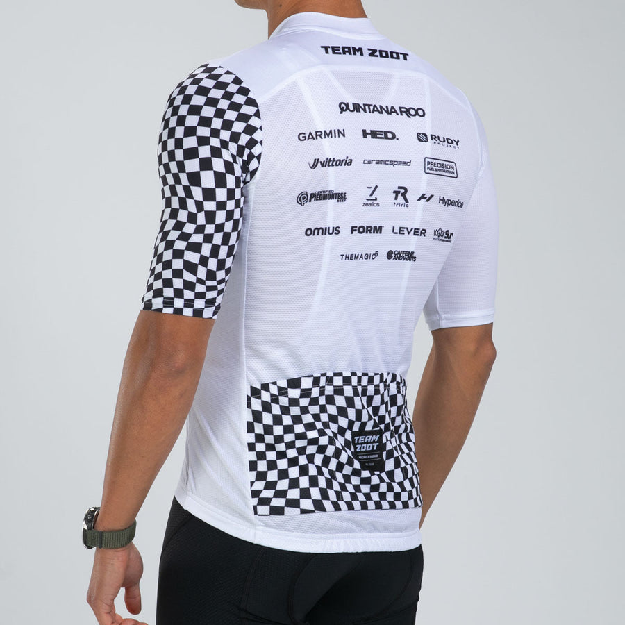 Mens LTD Cycle Aero Jersey - TZ Summer Series 2024 Checkers