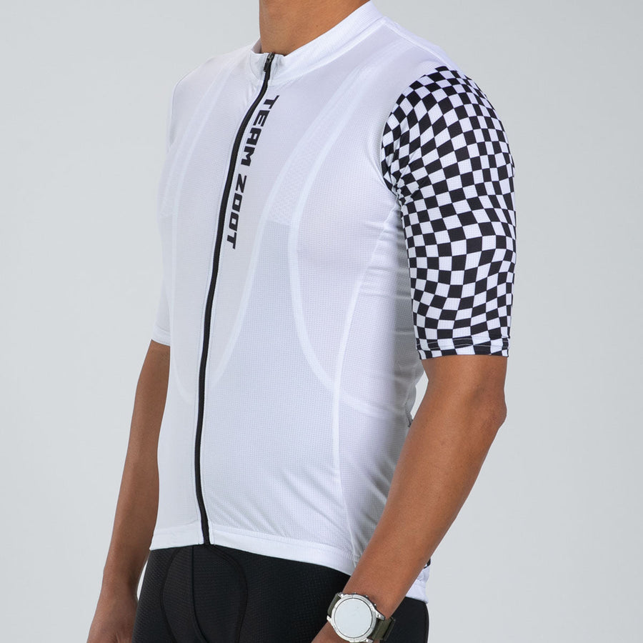 Mens LTD Cycle Aero Jersey - TZ Summer Series 2024 Checkers