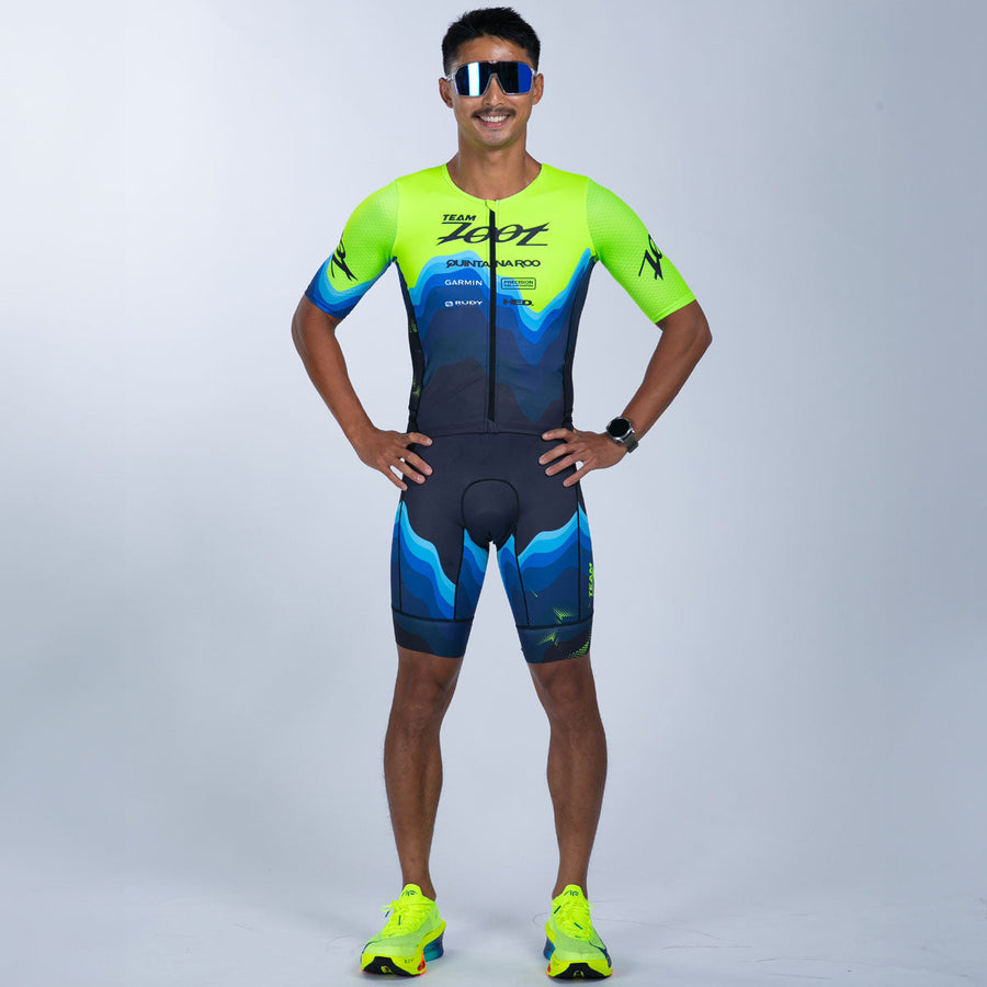 Men's Ltd Tri Aero Fz Racesuit - Team Zoot 2025