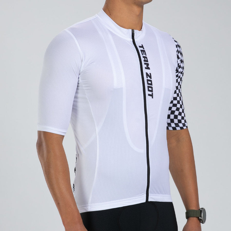 Mens LTD Cycle Aero Jersey - TZ Summer Series 2024 Checkers