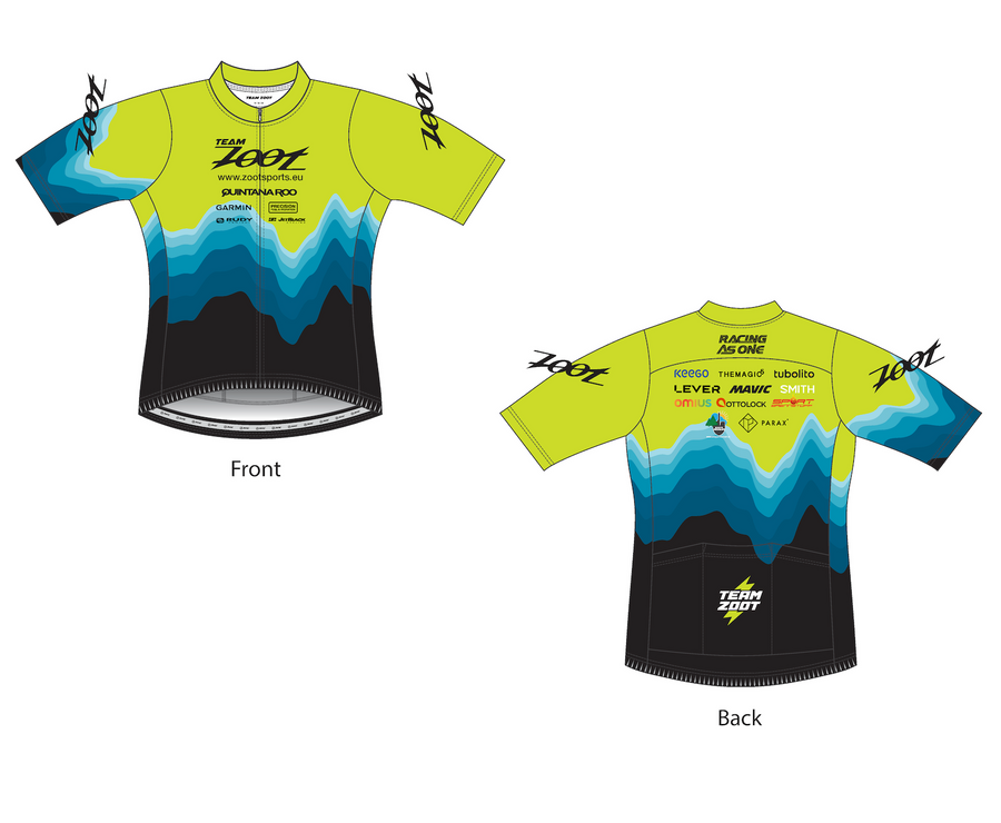 Women's Ltd Cycle Aero Jersey - Aqua Wave