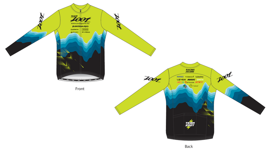 Women's Ltd Cycle Sun Stop Ls Jersey - Team Zoot 2025