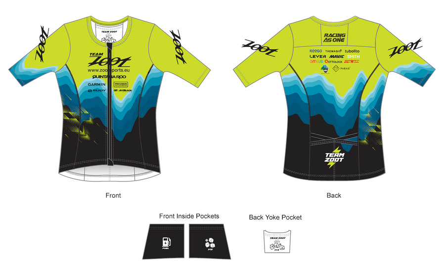 Women's Ltd Tri Aero Jersey - Team Zoot 2025