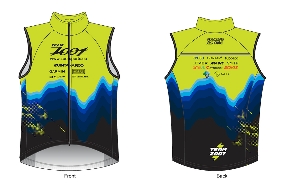 Men's Ltd Cycle Vest - Team Zoot 2025