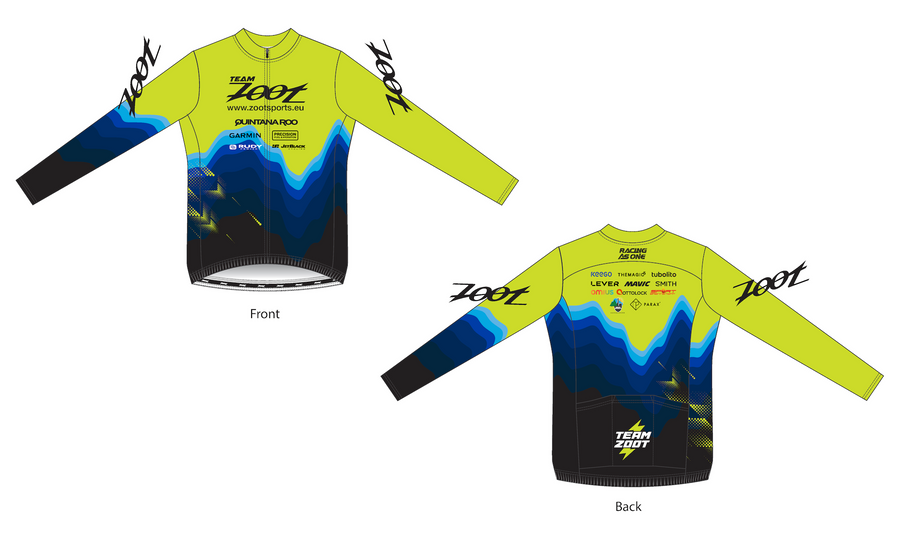 Men's Ltd Cycle Sun Stop Ls Jersey - Team Zoot 2025