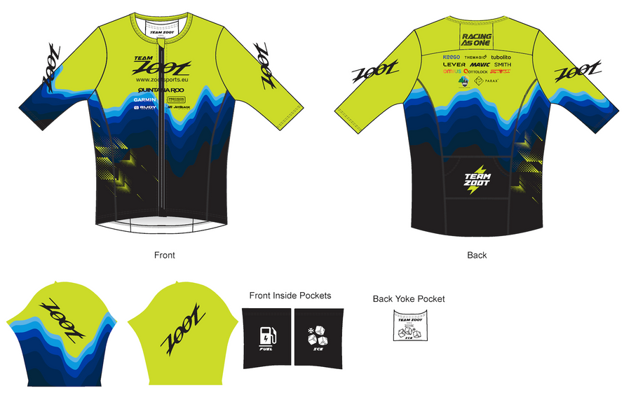 Men's Ltd Tri Aero Jersey  - Team Zoot 2025