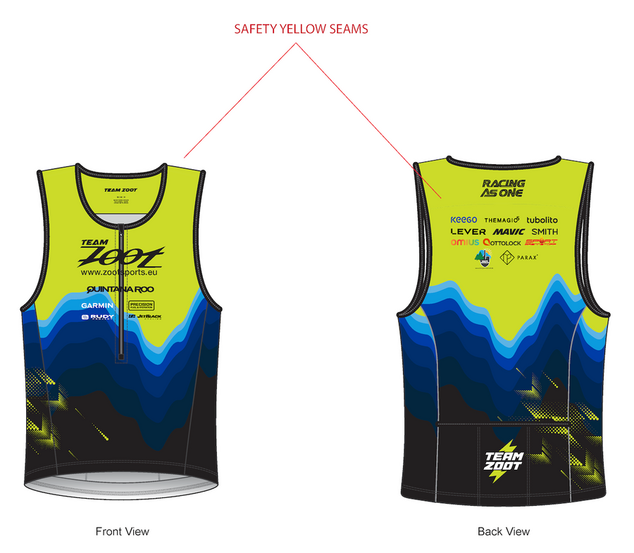 Men's Ltd Tri Tank - Team Zoot 2025