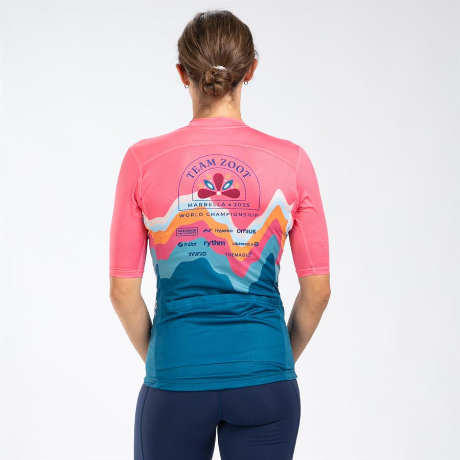Women's Ltd Cycle Aero Jersey - WC Marbella