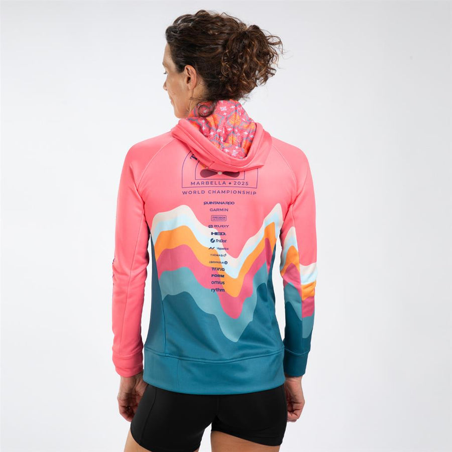Women's Ltd Run Thermo Hoodie - WC Marbella