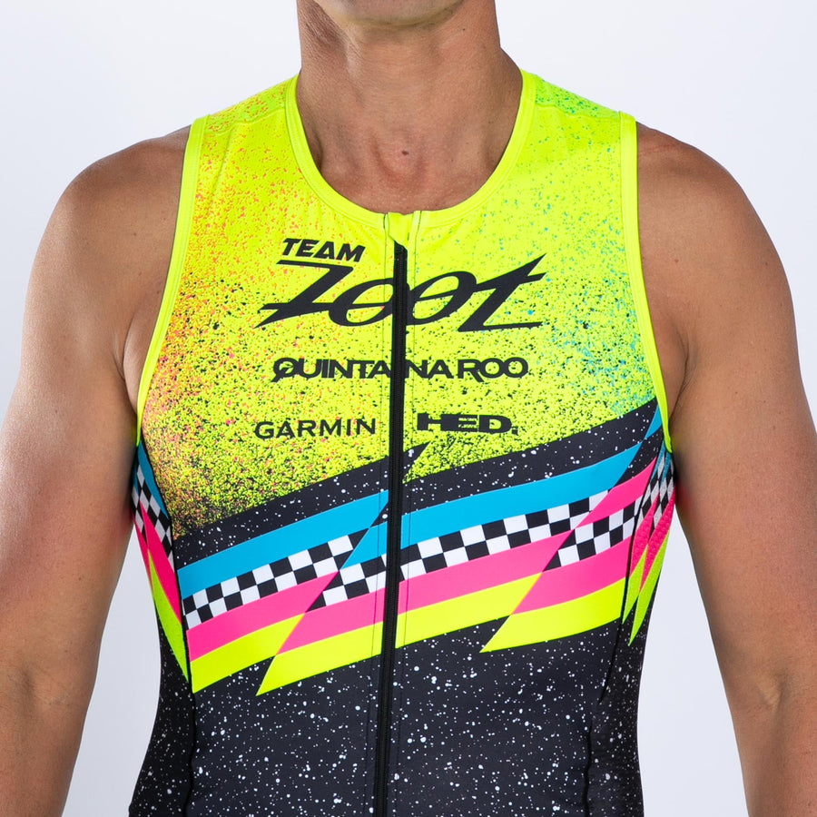 Mens LTD Triathlon Sleevless Full Zip Racesuit - Team Zoot 2024