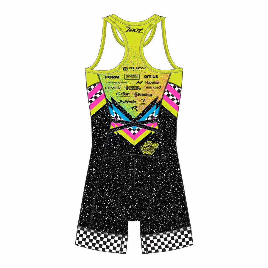 Womens LTD Triathlon Sleevless Full Zip Racesuit - Team Zoot 2024