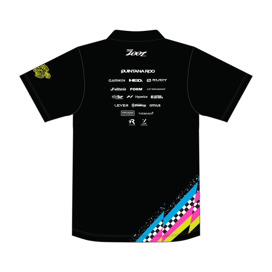 Mens LTD Zip Polo Shirt - Team Zoot 2024